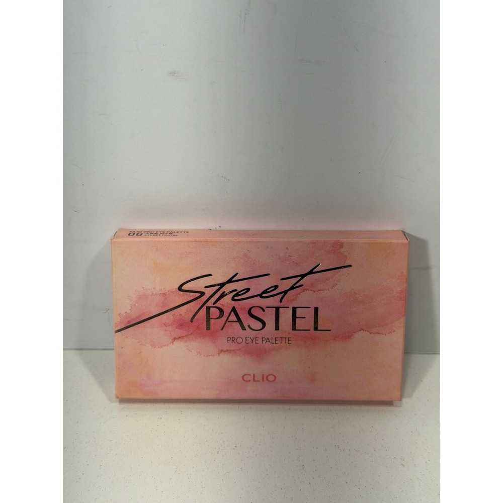 CLIO Pro Eye Palette 06 Street Pastel 10 Shades Matte Shimmer K-Beauty Pink